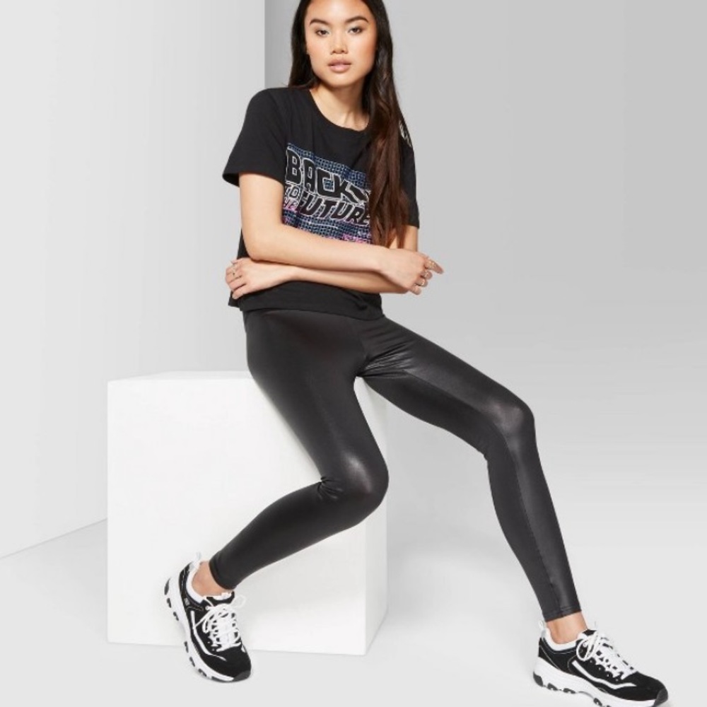 High Waisted Liquid Leggings
